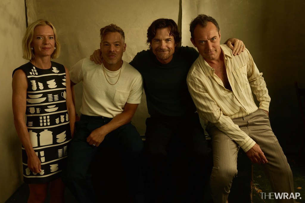 Zach Baylin and Kate Susman, showrunners, Jason Bateman, actor, executive producer,  an Jude Law, actor“Black Rabbit”