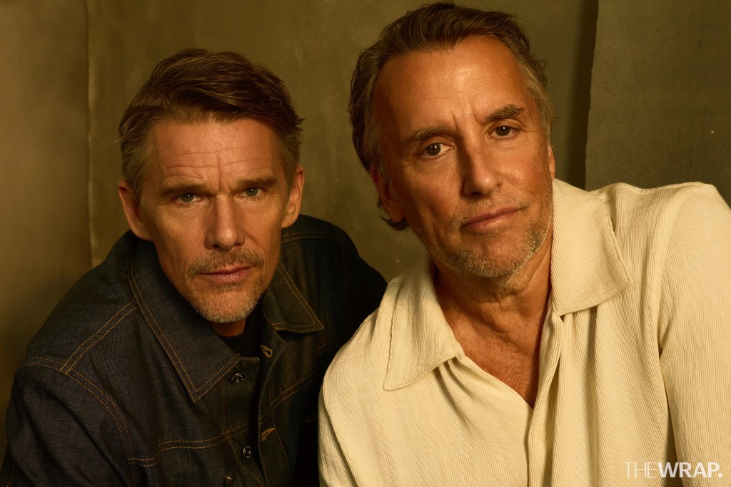Ethan Hawke, actor and Richard Linklater, director “Blue Moon”