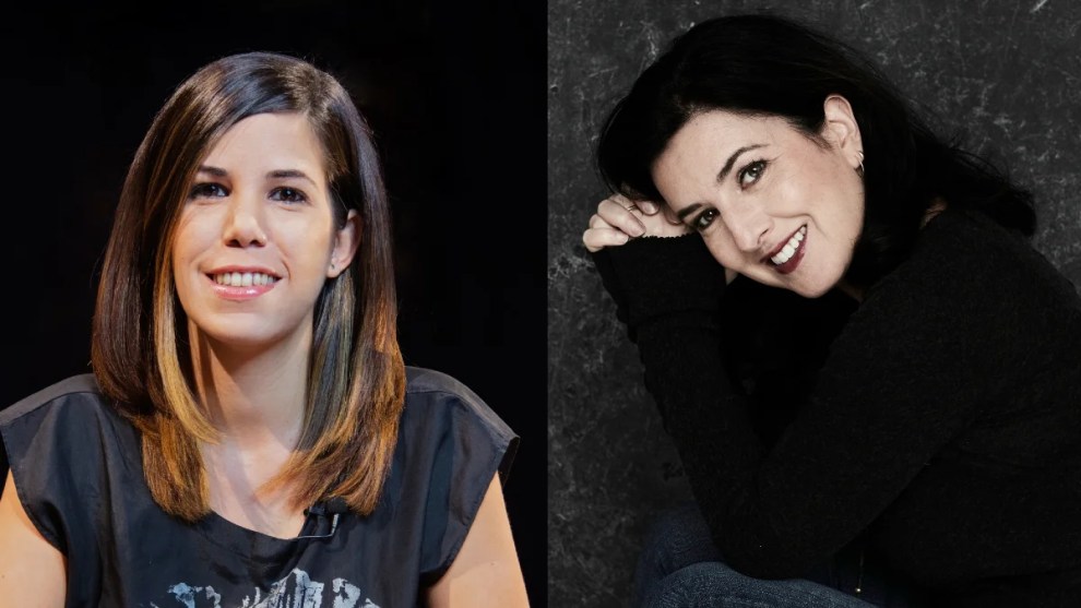 A split image of Marlén Viñayo (Left) and Alina Simone (Right)
