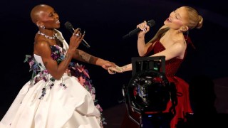 Ariana Grande and Cynthia Erivo Defy Gravity in ‘Wizard of Oz’-Themed  Oscars Opening | Video