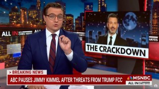 Chris Hayes Says Jimmy Kimmel Suspension Is Part of Trump’s Plan to Suppress Dissent and ‘Consolidate Power’ | Video