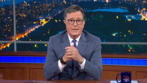 Stephen Colbert shares the news of "The Late Show" getting canceled at CBS. (Credit: CBS/Instagram)