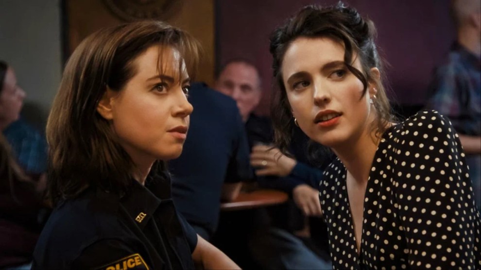 Aubrey Plaza and Margaret Qualley