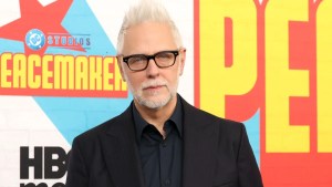 James Gunn attends HBO's "Peacemaker" Season 2 Premiere at AMC Lincoln Square Theater on August 13, 2025 in New York City