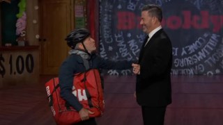 Jon Stewart Surprises Jimmy Kimmel, Playfully Dubs Him ‘Mr. Free Speech’ | Video