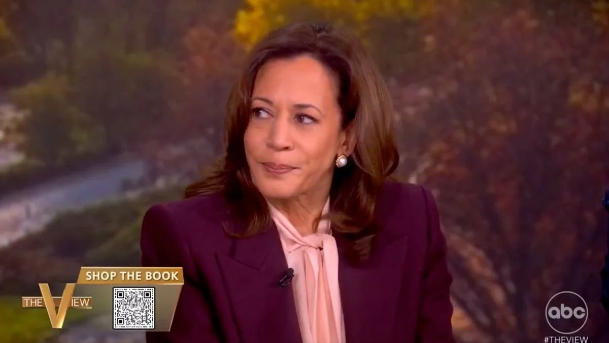 Kamala Harris on "The View" (Credit: ABC)