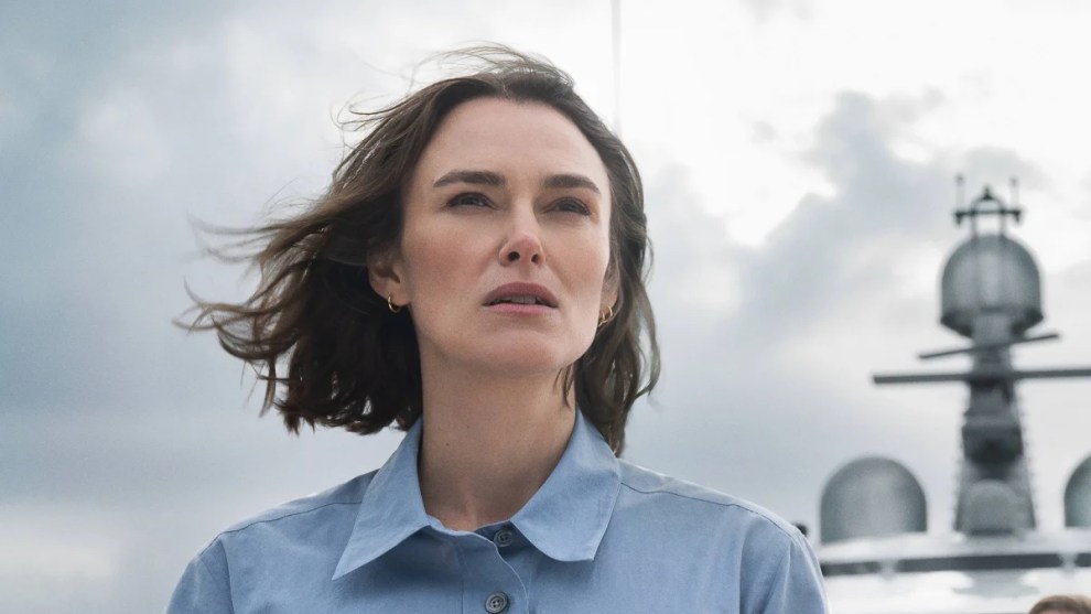 Kiera Knightley in "The Woman in Cabin 10"