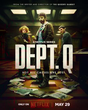 Dept. Q TV series 2025 poster.