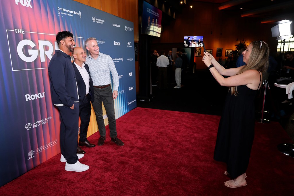 Dhar Mann, Founder, Dhar Mann Studios, Brent Weinstein, Senior Leadership Team, CAA, Sean Atkins, CEO, Dhar Mann Studios, and Shana Tepper, Head of Entertainment Communications at YouTub