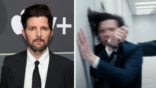Adam Scott Got a Concussion Filming That Big ‘Severance’ Fight: ‘You Can See My Head Get Slammed’