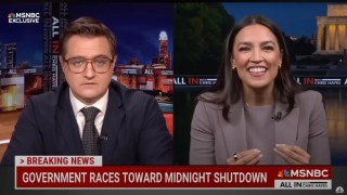AOC Ducks MSNBC’s Question About Whether She Will Primary Chuck Schumer: ‘This Is So Not About Me’ | Video