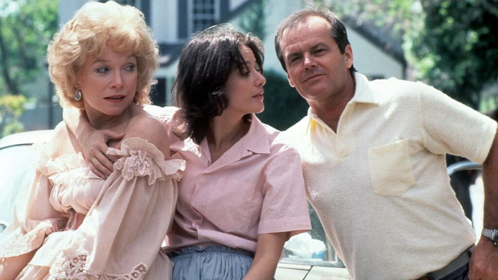 Shirley MacLaine, Debra Winger, and Jack Nicholson in "Terms of Endearment."