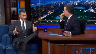 Jimmy Kimmel Tells Colbert He Thought He Was ‘Never Coming Back On the Air’ After His ABC Suspension | Video