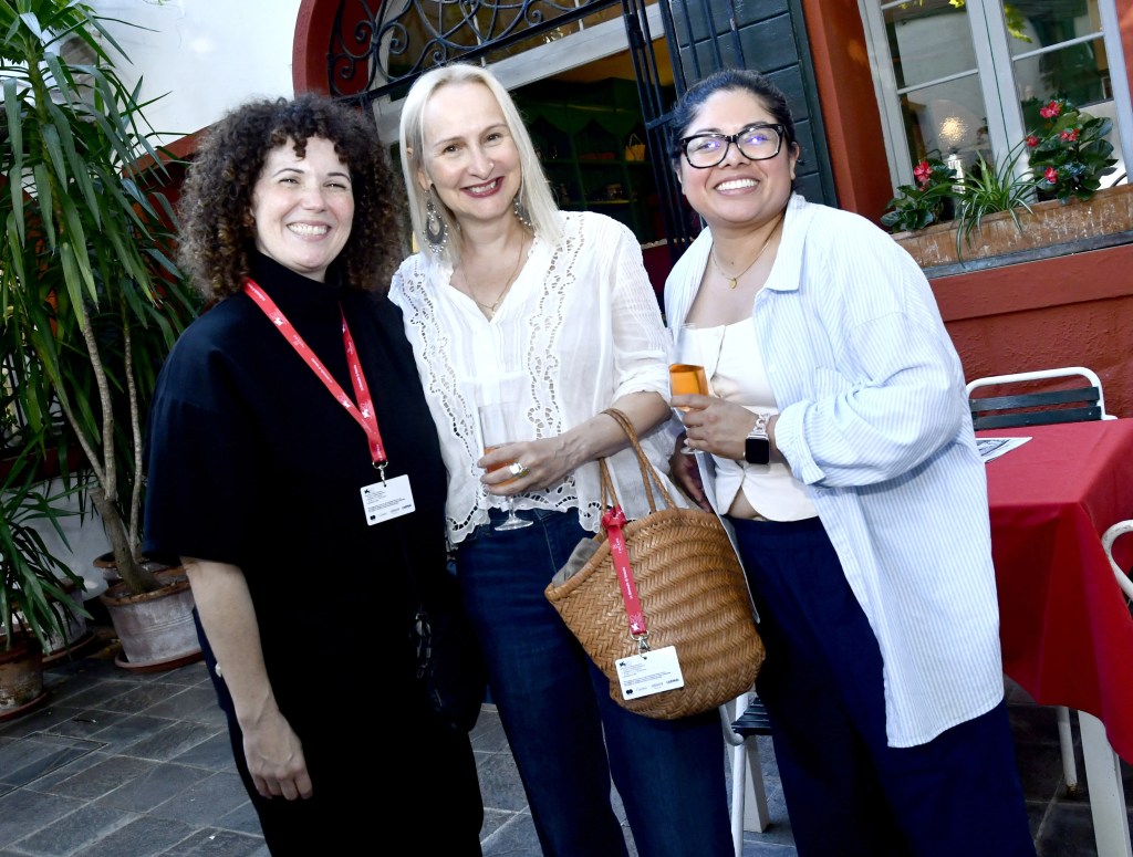 Lisa Ogdie, Nina Rothe, and Liz Diaz