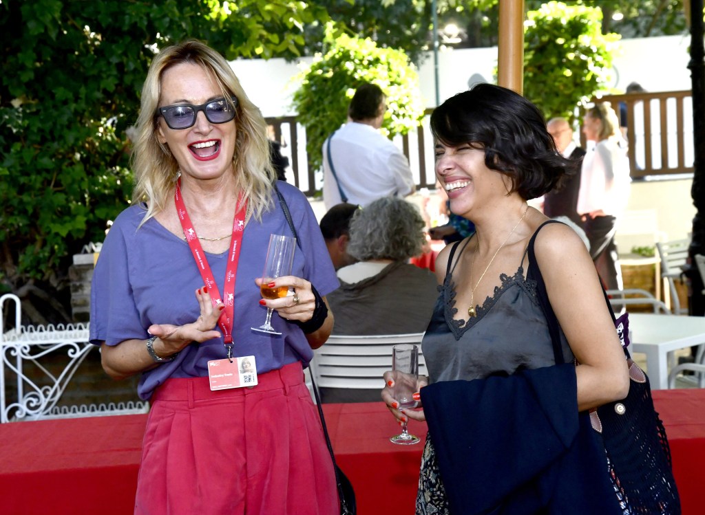 Lara dall’Antonia and Filmmaker Klaudia Reynicke