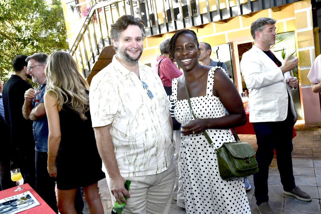 Joe Utichi (Journalist) and Tiffany Kizito (Senior Manager, Talent Relations and Awards EMEA, Netflix)