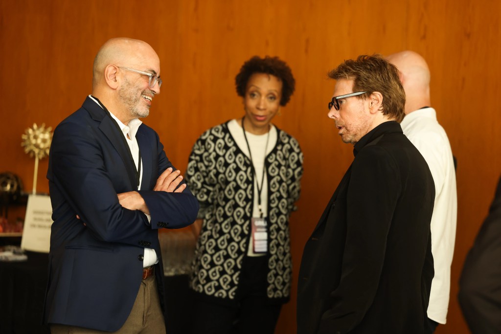 Jeff Goldstein, President of Global Distribution, Warner Bros. Pictures , Nina Shaw, Founding Partner, Del Shaw Moonves Tanaka Finkelstein Lezcano Bobb & Dang, and Jerry Bruckheimer, Award-Winning Producer "F1"