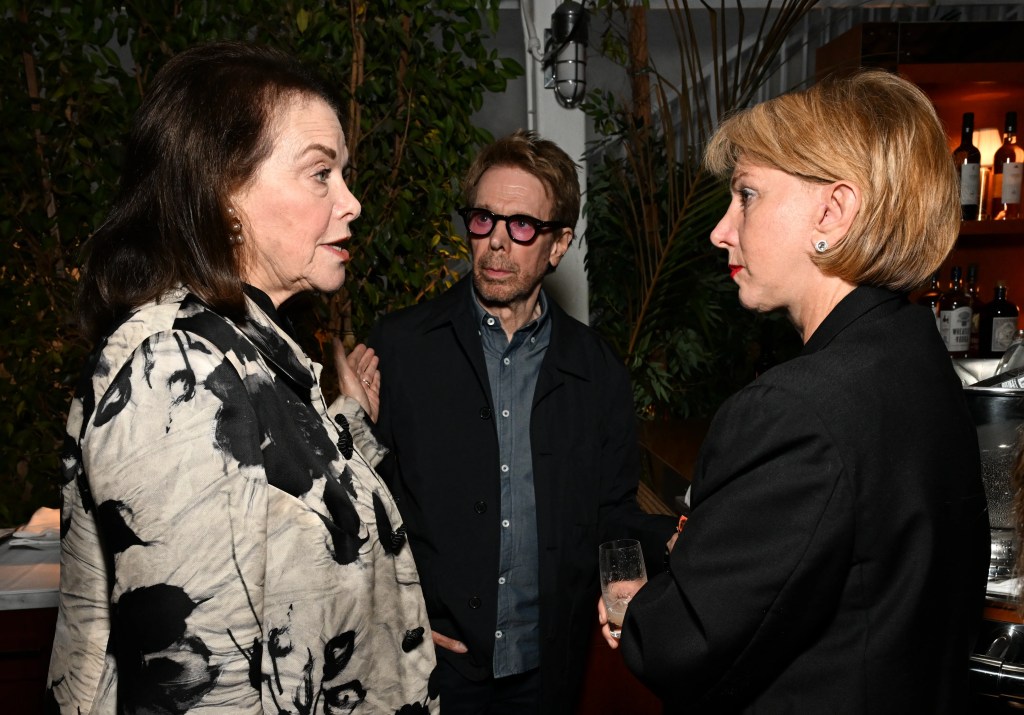 Sherry Lansing ,CEO, The Sherry Lansing Foundation, Jerry Bruckheimer, Award-Winning Producer "F1" and Sharon Waxman, Founder & Editor-in-Chief, TheWrap attend