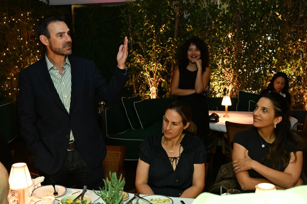 Eduardo Acuna, CEO, Regal Cineworld attends 2025 TheGrill Dinner at Cipriani Beverly Hills