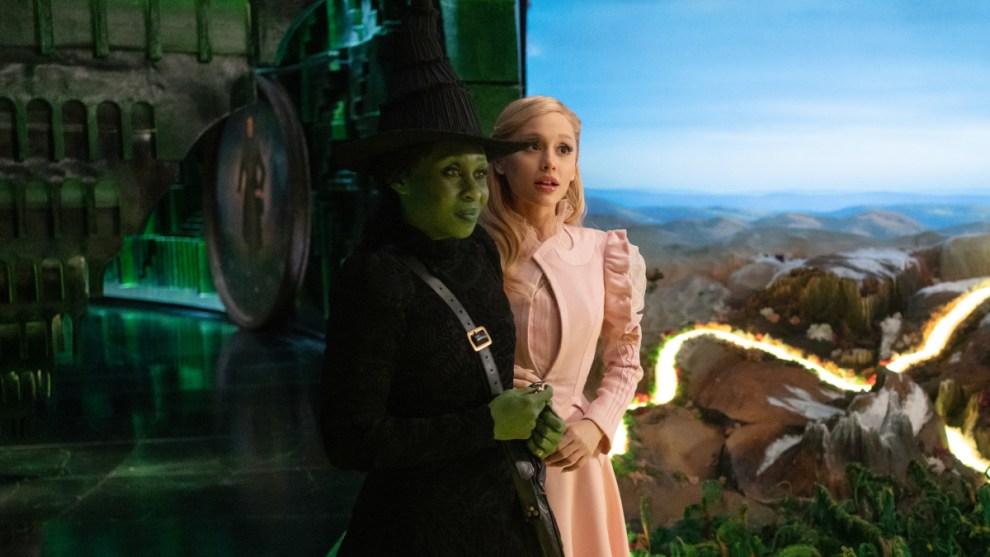 Cynthia Erivo and Ariana Grande in 2024's "Wicked."