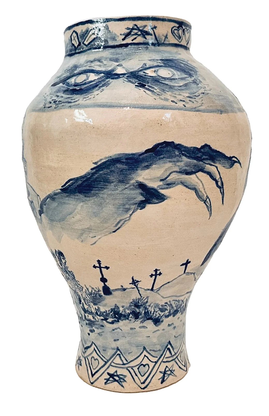 Nosferatu (2024) Stoneware and glaze