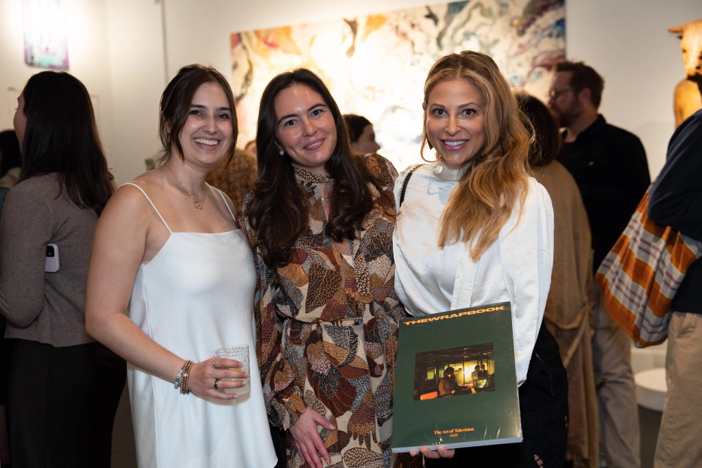 Jasmine Perillo, Emily Vogel, director of programing, TheWrap, and  Valerie Greenberg